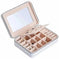 Multifunctional Jewelry Storage Box For Earrings, Earrings, Rings Blue - available style options