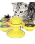 Cat Rotating Windmill Multi-Function Toys Itch Scratching Device Teeth Shining Toy Meifu Market