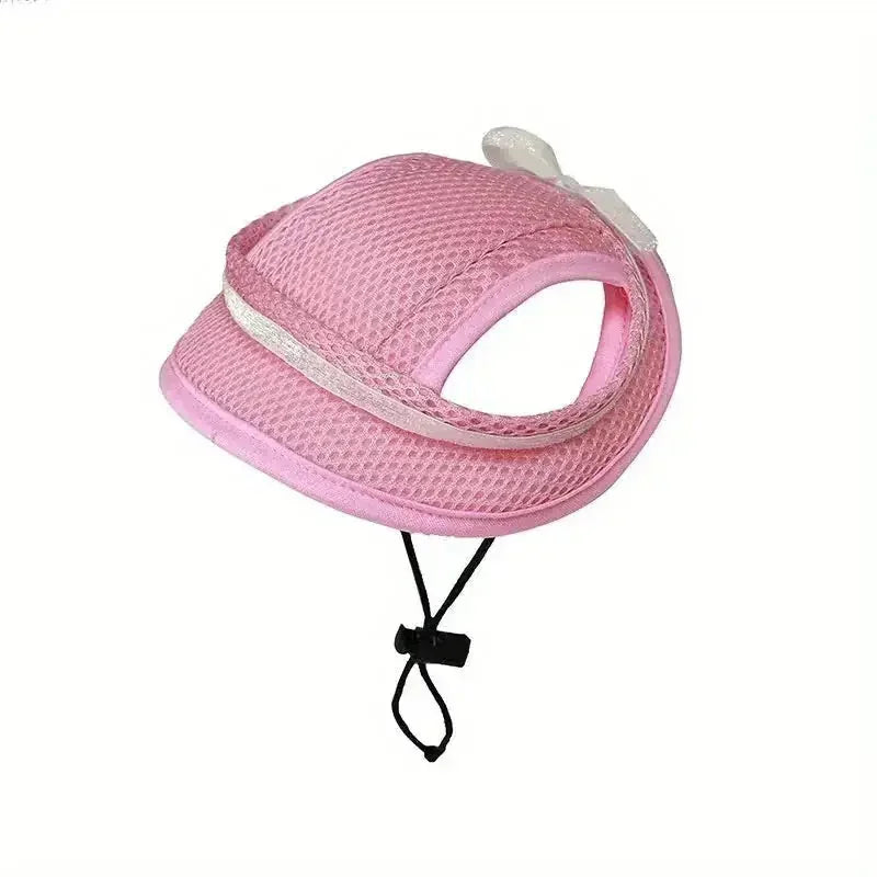 adjustable pet sun hat | uv protection for dogs | sun hat for cats | ultrasonic cleaning
