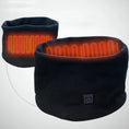 heated neck warmer | rechargeable heating scarf | cold weather gear | ultrasonic cleaning