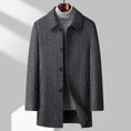 reversible wool coat for men | 100 wool material | double-sided winter coat | ultrasonic cleaning