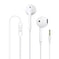 wired earbuds with microphone | 35mm in-ear headphones | volume control earbuds | ultrasonic cleaning