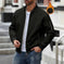 thickened waffle knit cardigan | mens zipper cardigan jacket | stand collar winter coat | energy saving