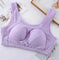 plus size cotton sleep bra | removable padded bralette | wirefree lounge bra | energy saving