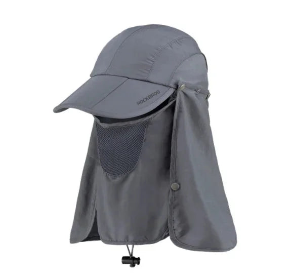 sun protection hat with neck flap | upf 50 wide brim hat | breathable mesh summer hat | ultrasonic cleaning