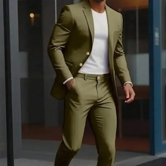 Autumn New Men's Round Neck Sweater