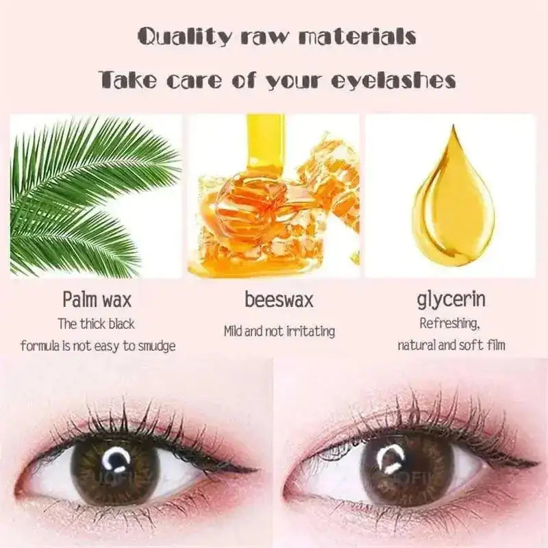 ultra-fine brush mascara | waterproof curling mascara | small brush head for lower lashes | energy saving