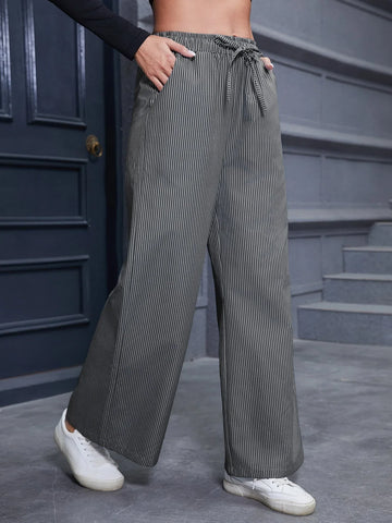 Women's Fashionable Wide Leg Pants Meifu Market