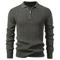 half-zip sweater for men | merino wool blend sweater | slim fit business casual | ultrasonic cleaning