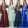 embroidered maxi dress | breathable cotton fabric | long sleeve midi dress | energy saving