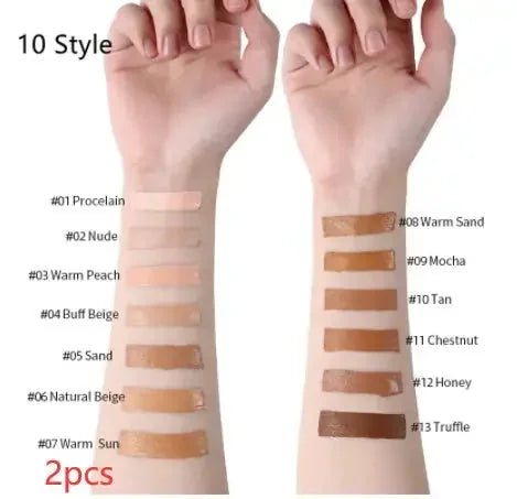 oil-free liquid foundation | long-lasting matte foundation | full coverage concealer | ultrasonic cleaning