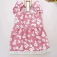 adorable daisy pet dress | soft breathable dog dress | comfortable cat loungewear | energy saving