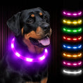rechargeable pet collar | led dog collar | glowing cat collar | energy saving
