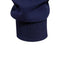 Men's Fashion Casual Versatile Long Sleeves Polo Collar Sweater Navy Blue - alternative view