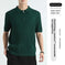 Ice Silk Quick-drying Men's Casual T-shirt Black - available style options