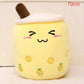 Cute Fruit Drink Plush Stuffed Soft Strawberry Milk Tea Plush Boba Tea Cup Toy Bubble Tea Pillow Cushion Kids Gift Meifu Market