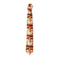 d cartoon animal print ties | polyester slim necktie | adjustable length tie | ultrasonic cleaning