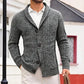 merino wool cardigan | lightweight mens sweater | slim fit cardigan | energy saving
