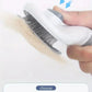 pet hair removal brush | slicker brush for dogs | cat grooming brush | ultrasonic cleaning