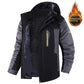waterproof fleece lining | mid-length winter coat | outdoor hiking jacket | ultrasonic cleaning