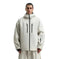 waterproof breathable fabric | insulated ski jacket | mens loose fit snowsuit | energy saving