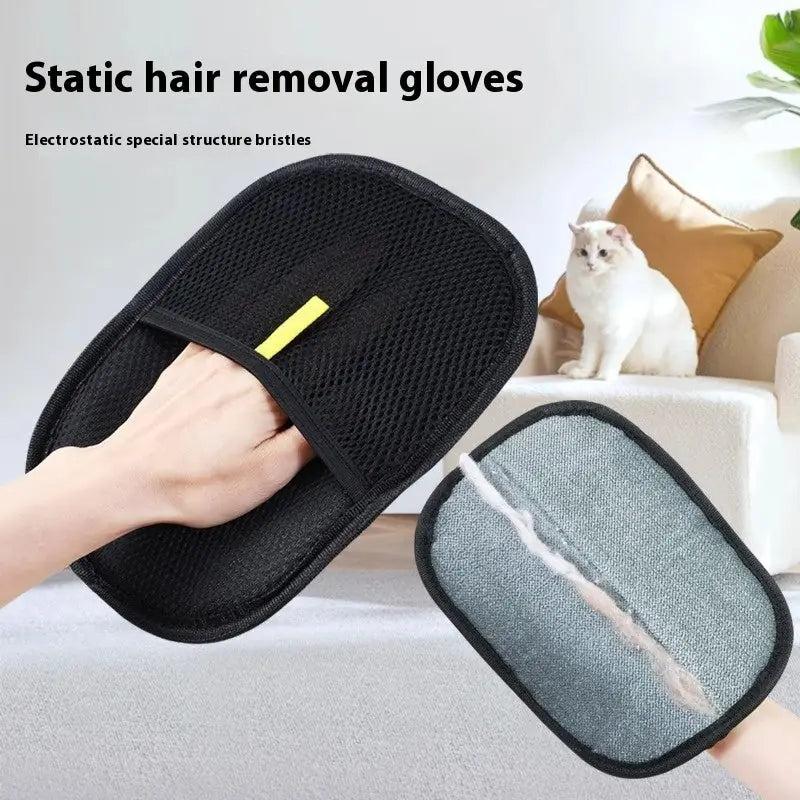 Pet Hair Remover Mitt Pet Hair Remover Gloves Deshedding Brush Glove For Dog Cat Rabbit With Long Short Curly Hair Meifu Market