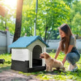 PawHut Outside Dog Kennel House, For Miniature Dogs, 64.5 X 57 X 66cm Meifu Market