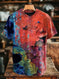 3D Digital Print Fashion Streetwear Short-Sleeve T-Shirt - view 6
