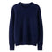 cotton-blend knit fabric | oversized fit long sleeve | breathable loose sweater | ultrasonic cleaning