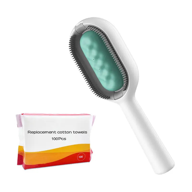 Cat Hair Brush With Water, Sticky Brush For Cats, 4 In-1 Cat Grooming Brush Creative Update Cat Dog Grooming Comb With Water Tank Double-Sided Hair Removal Brush Kitten Pet Supplies Accessories Meifu Market
