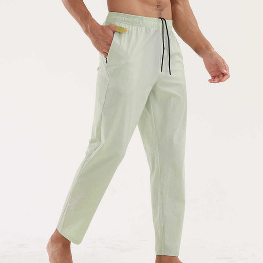 Men's Quick-Dry Athletic Pants | Nylon Loose Fit Running Gym Trousers - Meifu Market