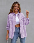distressed denim jacket | ripped jean shirt | oversized shirt jacket | energy saving