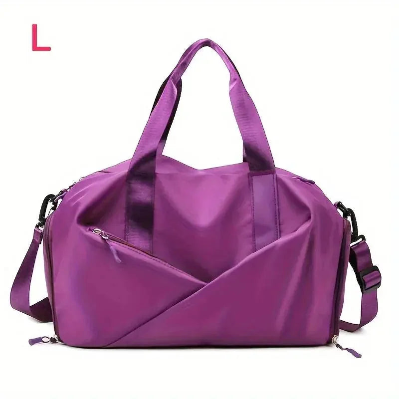 ultra-lightweight duffel bag | large capacity sports bag | durable zipper travel bag | ultrasonic cleaning