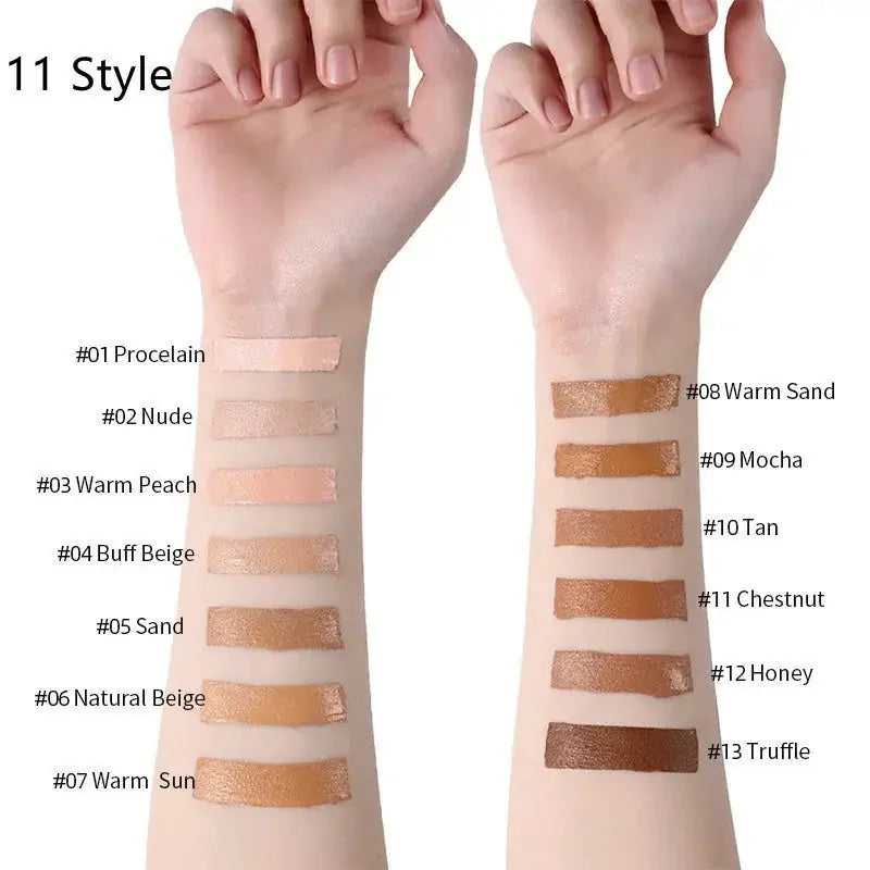 oil-free liquid foundation | long-lasting matte foundation | full coverage concealer | energy saving