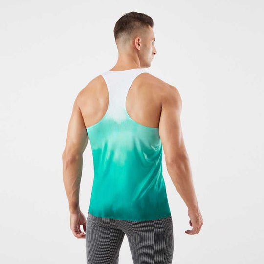 Men's Breathable Running Vest – Polyester Sport Tank, 4 Colors S–XXL - Meifu Market