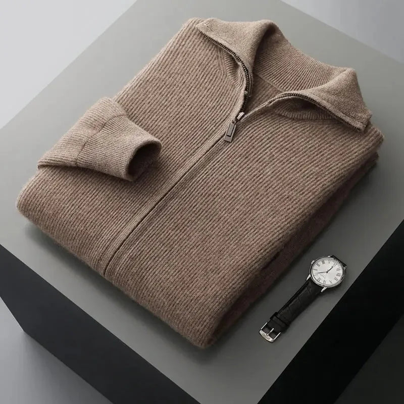 merino wool cardigan | chunky knit coat | oversized mens cardigan | ultrasonic cleaning