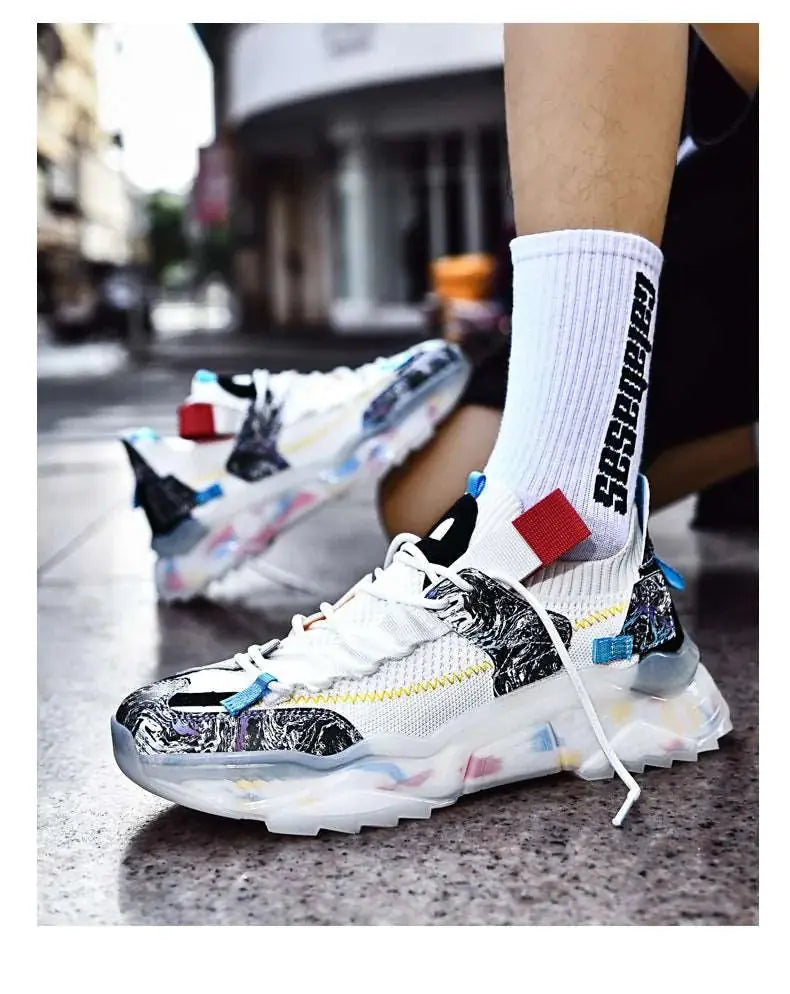 breathable mesh upper | lightweight walking shoes | cushioned insole for comfort | ultrasonic cleaning