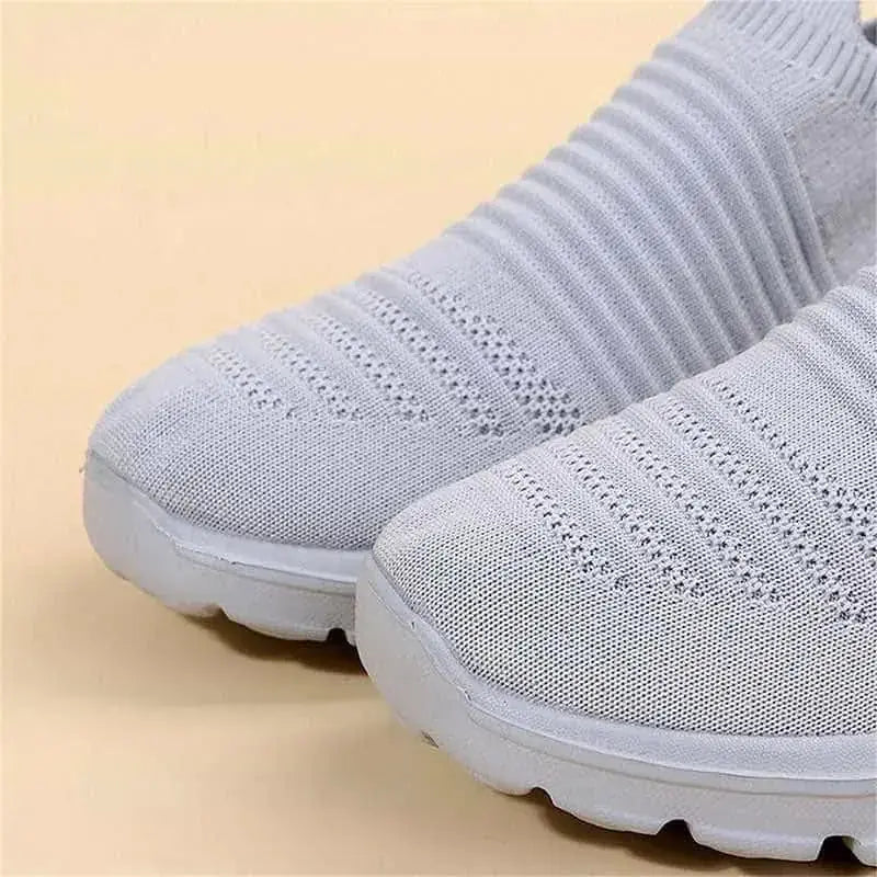 breathable knit fabric | lightweight walking shoes | slip-on sneakers women | ultrasonic cleaning