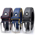 genuine leather belt | pin buckle belt for men | casual leather belt | energy saving