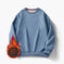 warm fleece pullover sweater | heavyweight fleece sweatshirt | solid color mens sweater | ultrasonic cleaning