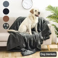 heavyweight flannel pet blanket | sherpa lined dog bed cover | reversible dog blanket for crate | ultrasonic cleaning