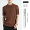 Ice Silk Quick-drying Men's Casual T-shirt Black - available style options