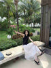 Elegant Hepburn Style Dress Large Swing Skirt Meifu Market