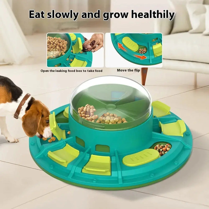 Interactive Dog Puzzle Toy For IQ Improvement And Slow Feeding Suitable For All Sizes Pets Nutritious Diet-Friendly Non-Electric Plastic Pets Game Pet Products Meifu Market