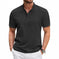 stretch-cotton polo shirt | breathable fabric short sleeve | moisture-wicking mens t-shirt | ultrasonic cleaning