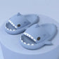 Adult's Slippers Indoor Outdoor Funny Shark Cartoon meifu market