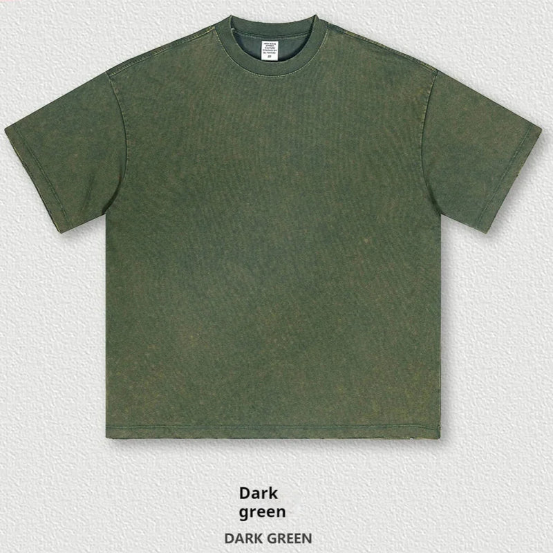 premium cotton blend t-shirt | relaxed fit mens tee | breathable summer shirt | energy saving