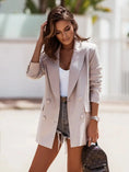 Autumn And Winter Long-sleeve Double-breasted Blazer Meifu Market