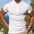 mercerized cotton polo shirt | slim fit polo shirt | short sleeve mens polo | energy saving