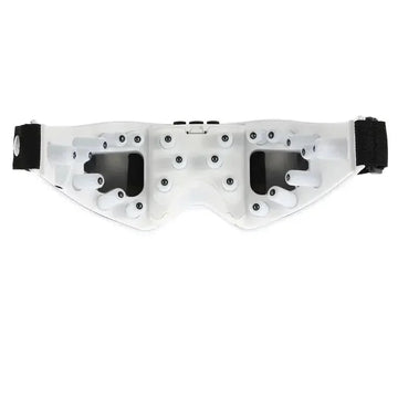 heated eye massager glasses | ergonomic eye massager | bluetooth eye massager with music | ultrasonic cleaning